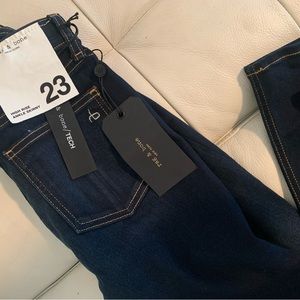 Rag & Bone Brand New high rise denim jeans — stretchy, fits like size 25!